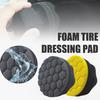 Car Waxing Sponge Hexagonal Pattern Design Efficient Heat Dissipation Car Wax Applicator Car Care Waxing Tool
