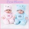 Baby-Stoffpuppe mit weichem Gummikörper für Neugeborene und Mädchen Geschenk