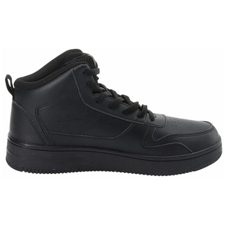 Anta Life Collection Non Slip Lightweight Mid Top Skateboard Shoes Men's Black 912038010-4