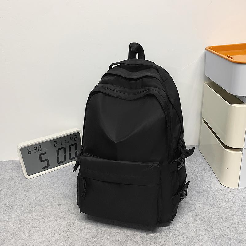 

Высокоценные ученики средней школы, повседневный простой модный универсальный большой вместимости чёрный