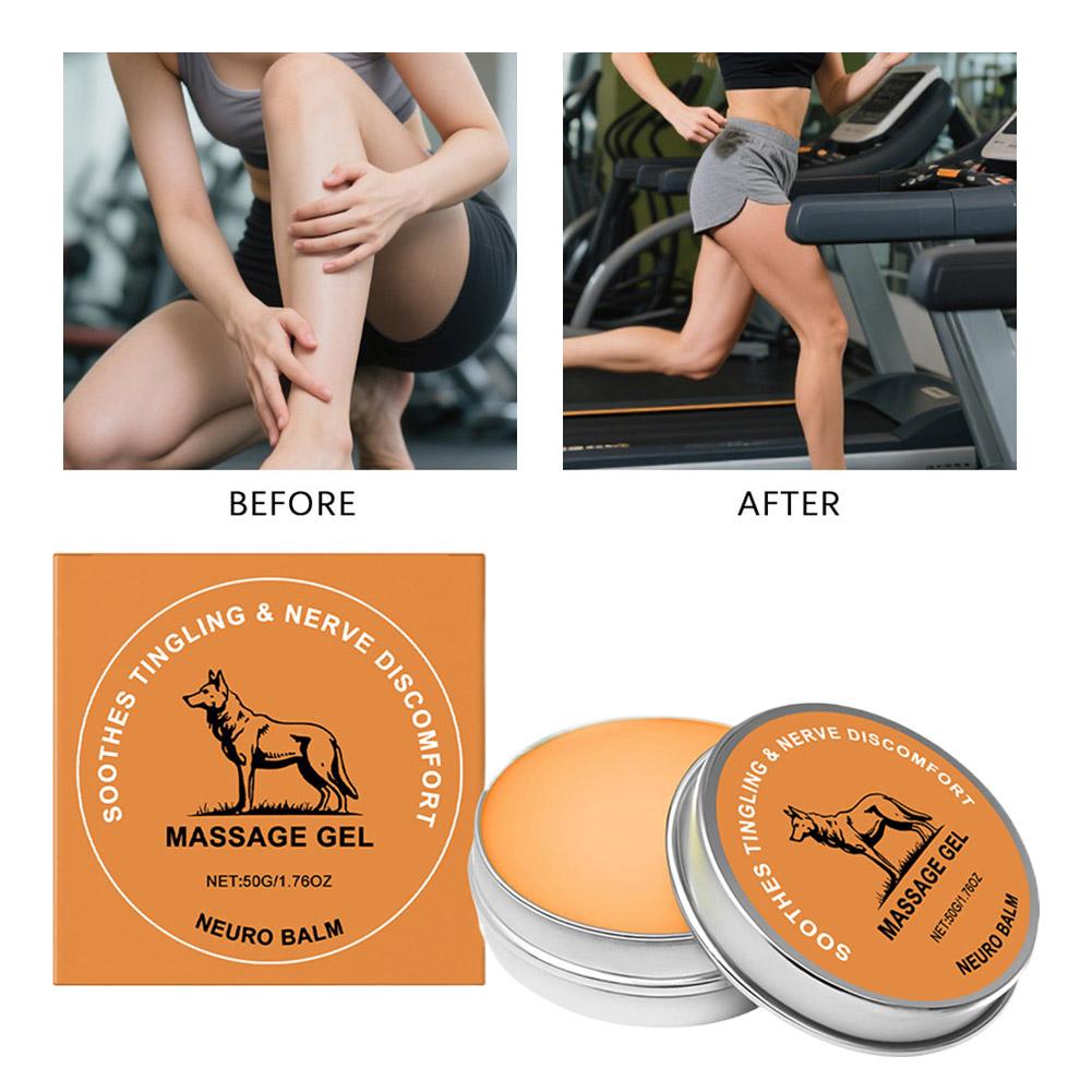 Massage Cream Nerve-Relief Balmdeeply Penetrate Fast-Acting Relief Joint Discomfort Gentle Care for Knee Shoulder Joint Support