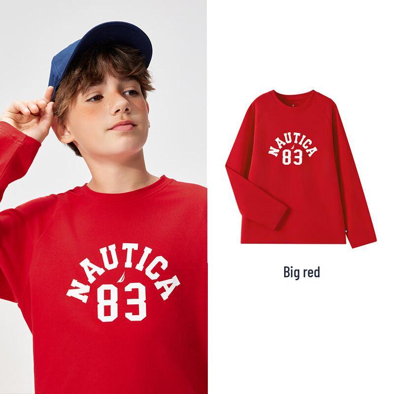 NAUTICA Kids' Classic Long-Sleeve T-Shirt