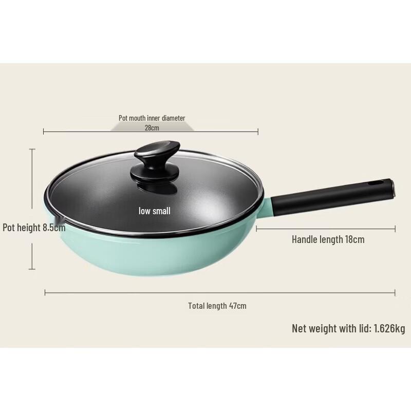 

Zhang Xiaoquan Azure Green Non-stick Frying Pan