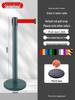 Retractable Queue Barrier Post with Belt