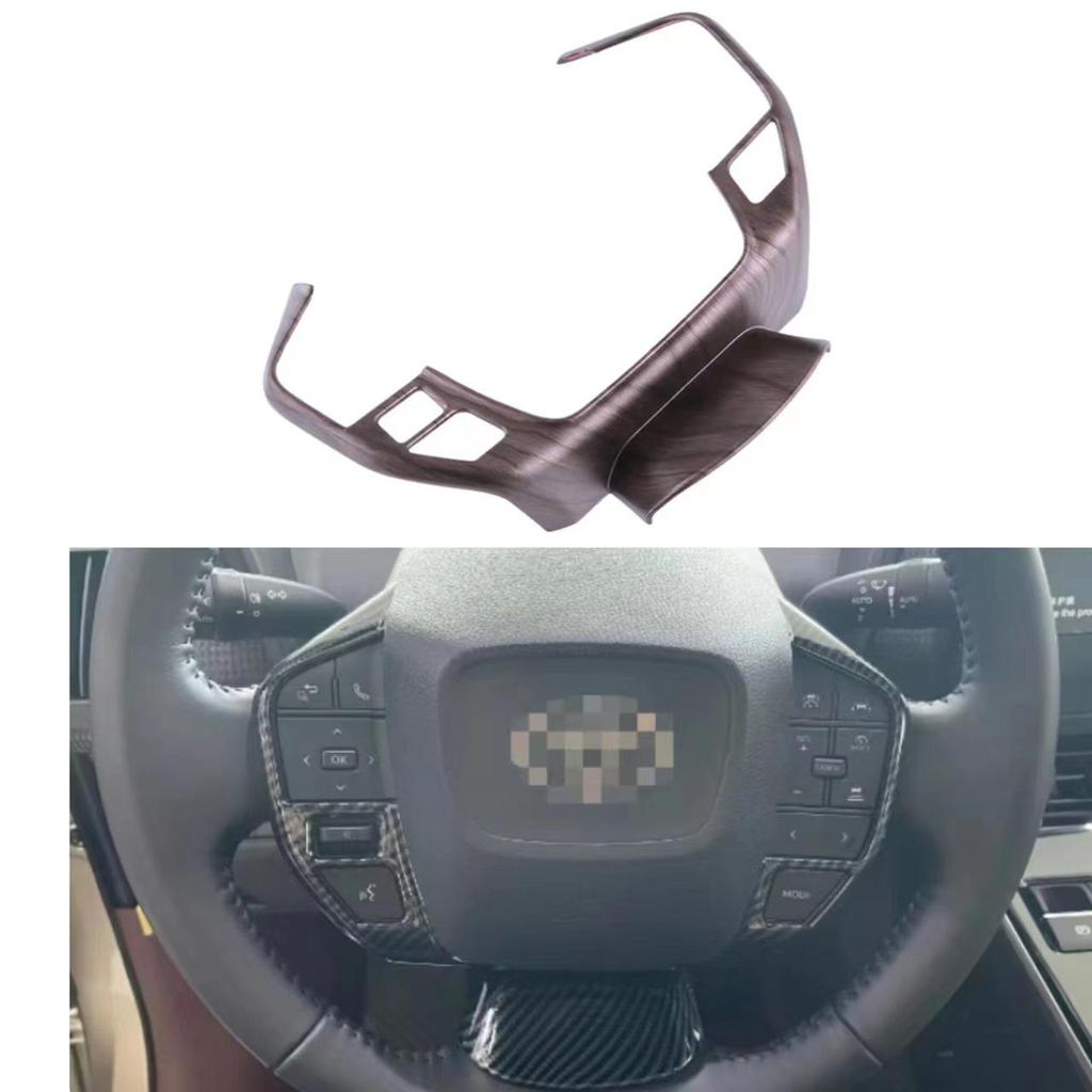 23 Toyota Prius 60 Series Carbon Fiber Steering Wheel Button Frame Interior Decor