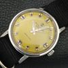 SWISS VINTAGE FAVRE LEUBA SEA CHIEF 253 HAND-WINDING MENS YELLOW WATCH a703760-1
