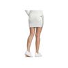 Adidas Solid Color Mid Rise Golf Knit Casual Skirt Women Skirts White IA2790