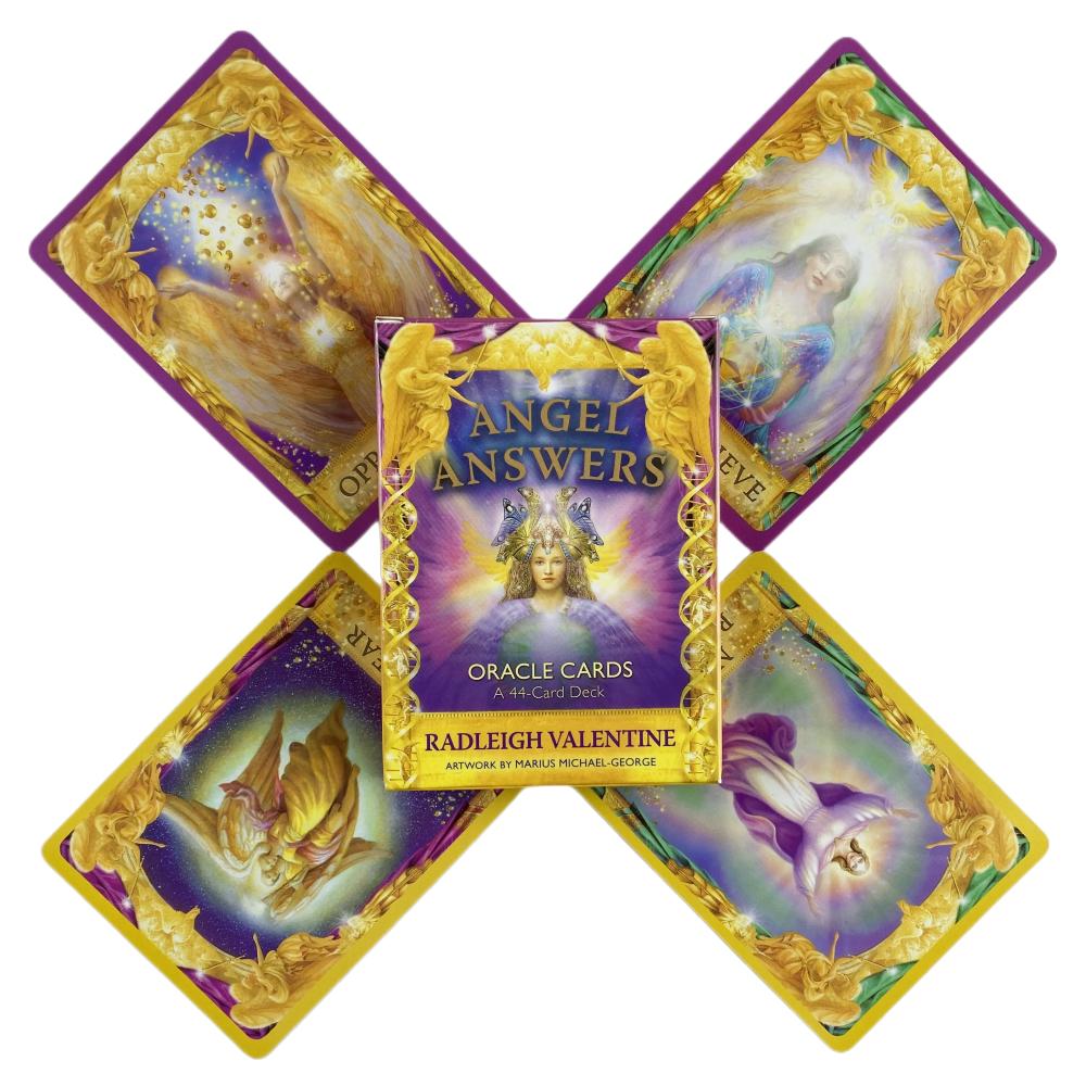 Răspunsurile Oracle Cards Divination Deck Versiuni în engleză Ediție Tarot Tarot Jocuri de masă pentru petrecere