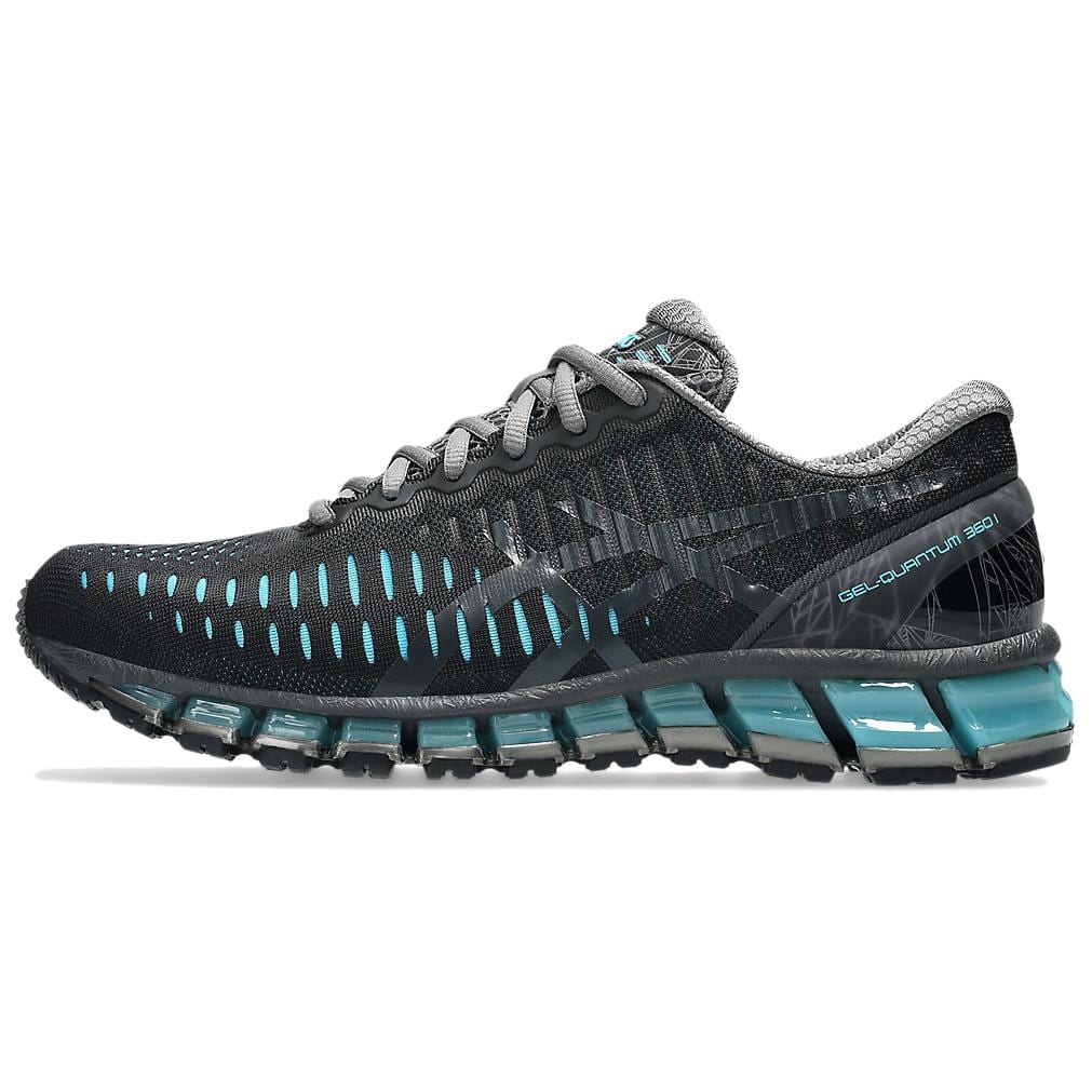 ASICS Gel Quantum 360 Breathable Support Running Shoes Men's Black Blue 1203A750-001
