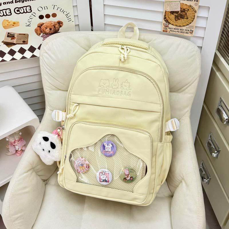 School Bag New High-value College Style Fresh and Sweet Backpack Junior High School Students Lightweight Travel Backpack