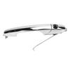 Car Exterior Door Handle Comfortable Stable Grip ABS Chrome Long Lasting Outside Door Handle for LHD Cars