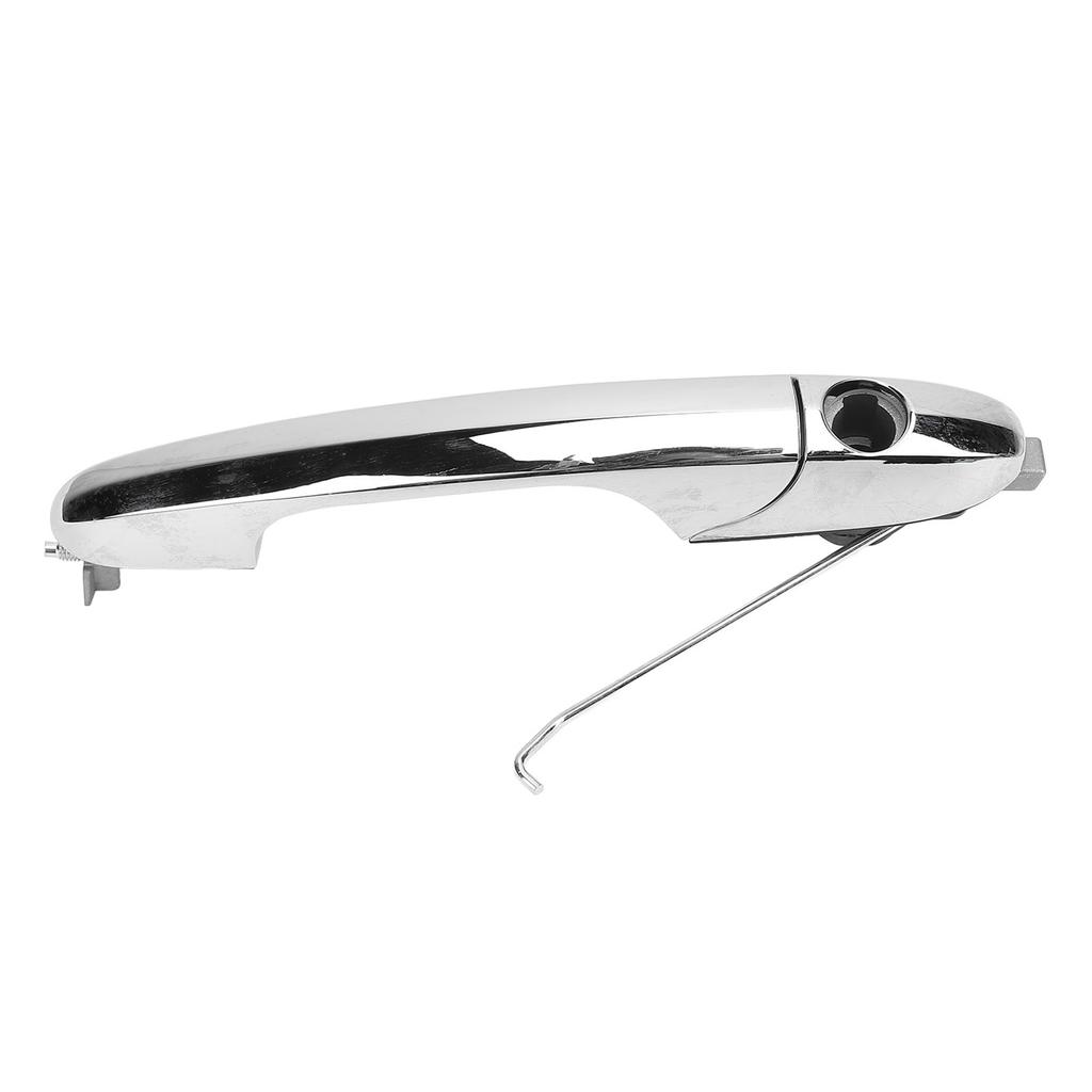 Car Exterior Door Handle Comfortable Stable Grip ABS Chrome Long Lasting Outside Door Handle for LHD Cars