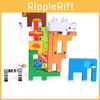 Wooden Creative Animal 3d Puzzle Blocks For Early Education Kids Gift