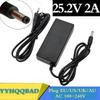 25.2V 2A  Charger for 6S 21.6V 22.2V Battery Pack Ebike Scooter Charger