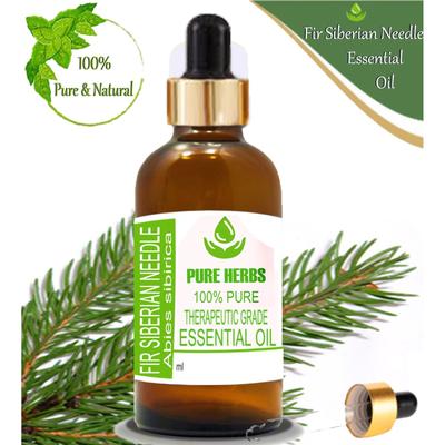 Reine Kräuter Tanne Sibirische Nadel 100% Reines Sibirisches Tannenöl Glas UKZA 556