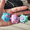 10/20/30/50Pcs Mini Finger Flick Game Toy Rock Paper Scissors Guessing Keychain School Bag Pendant Birthday Party Gift