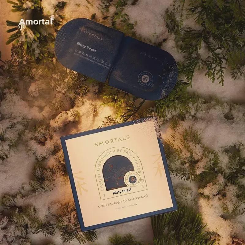 Ermutao Aromatherapy Steam Eye Mask: Self-Heating Relief for Eye Fatigue with Magic Shading.