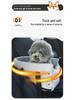 Compact Pet Car Console Bed for Small Dogs and Cats