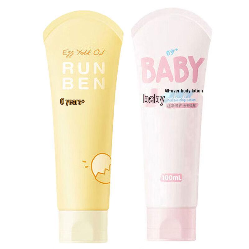 RUNBEN Baby Body Lotion Set