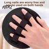Back Scrubber for Shower Exfoliating Bath Glove with Strap Ergonomic Deep Skin Cleansing Body Exfoliator Smooth Mitt Lightweight Quick-drying