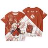 Popular Game Genshin Impact Cosplay T-shirt 3D Klee Print Cartoon T Shirt Fashion Short Sleeve Crew Neck Y2k Top Summer Clothing