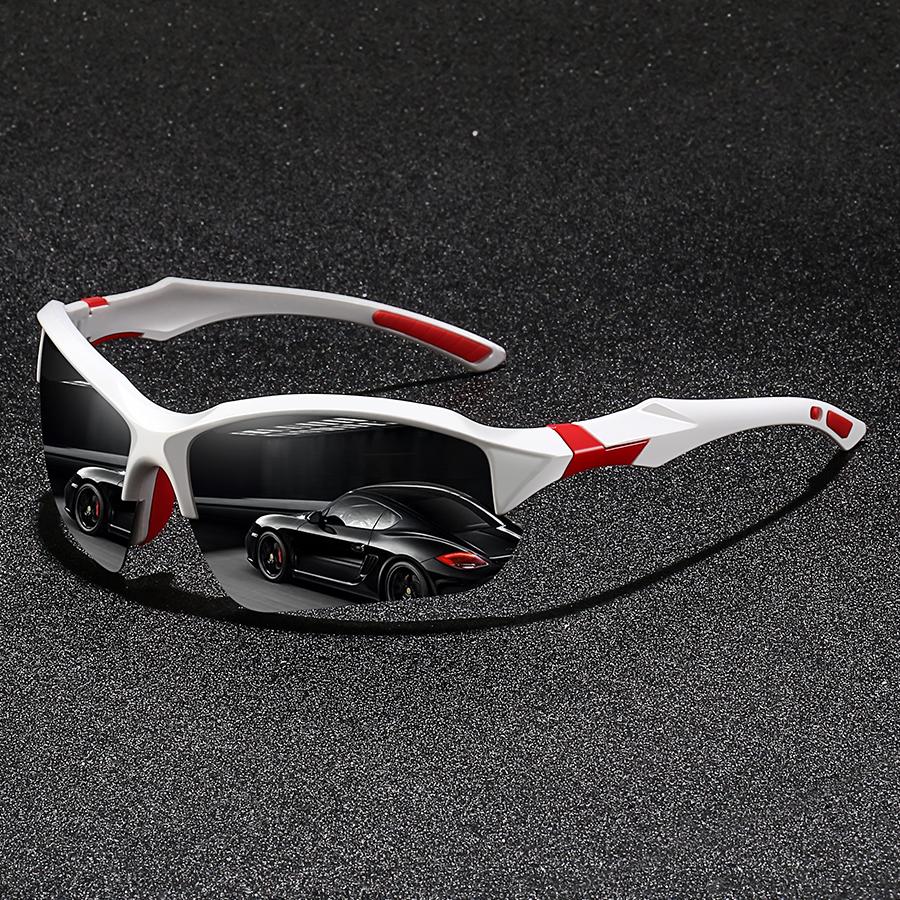 Stylish Retro Half Frames Fishing Cycling Sports Sunglasses Male Female Running Mountainering Sport Man Sun Eyeglasses UV400 Eyewear