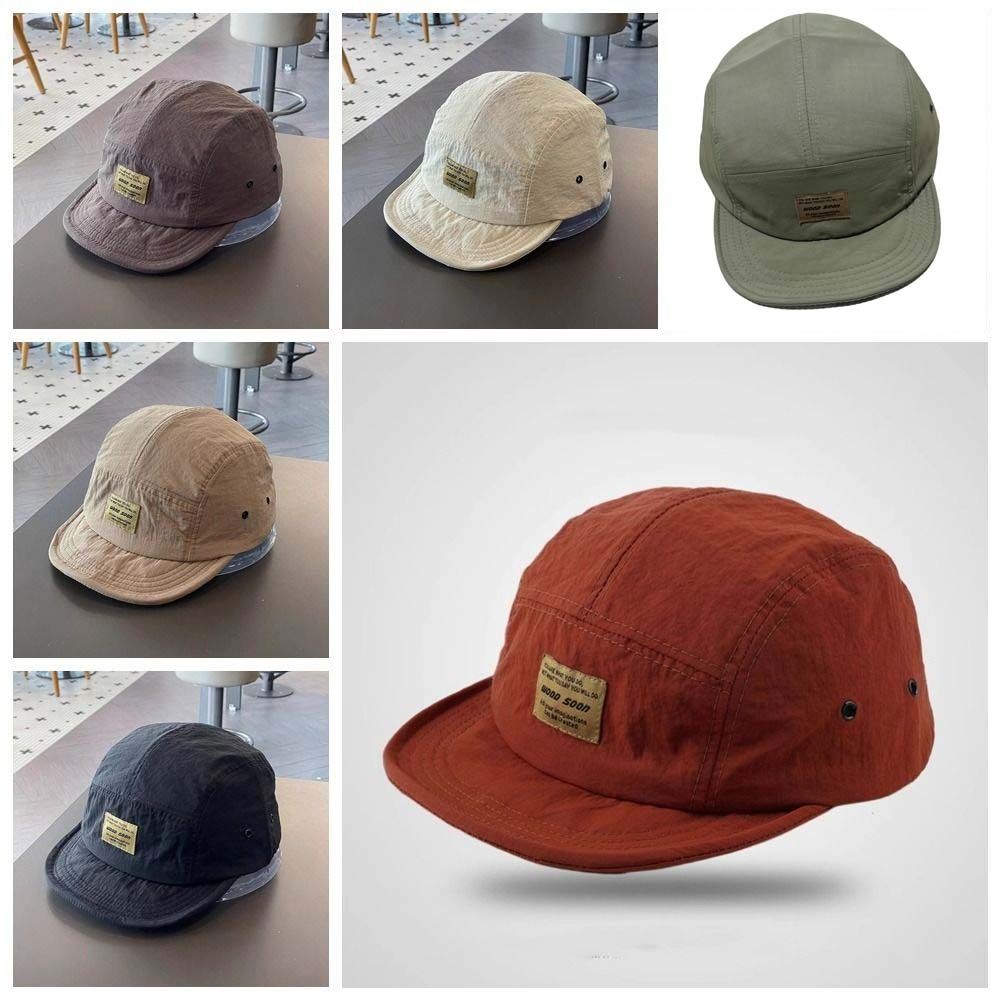 Cotton Casual Peaked Cap Japanese Quick-Drying Baseball Cap Autumn Short Brim Baseball Cap Girls