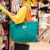 Eco-Friendly Large Waterproof Foldable Drawstring Shopping Shoulder Bag