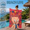 Classic Bunny Beach Towel, Microfiber Beach Towel, Perfect For Pool, Beach, Travel, Home Decor Beach Party Fan Gifts
