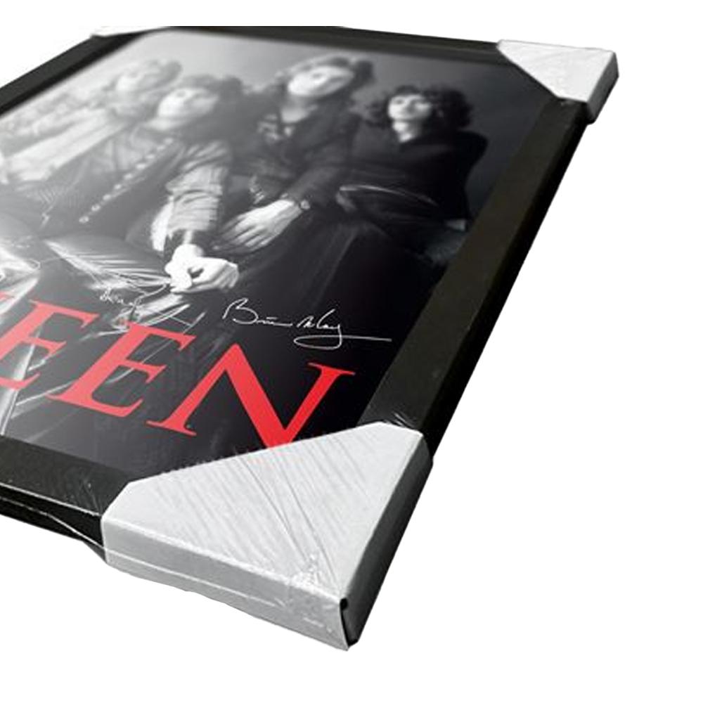 Queen Group Photo Framed Poster