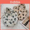 Entzückende Plüsch-Blumen-Tragetasche für Damen Weiche Pendler-Handtasche Ideal für Herbst und Winter