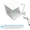 Fotografie Led Licht Raum Foto Studio Licht Zelt Softbox Hintergründe Fotobox Für Dslr Kamera 22Cm Tragbare Klapp Leuchtkasten