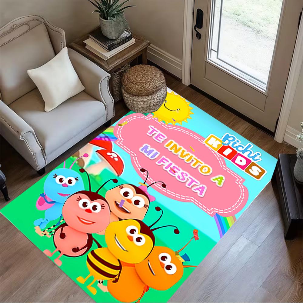 Sunny Bunnies Forever Friends Carpet Design for Hallway Playrooms Bedrooms Game Room Antislip Carpet Office home decor Perfect Gift for Women/Men