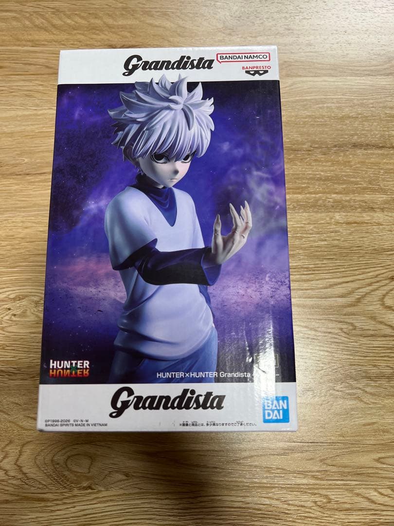 HUNTERHUNTER Killua Grandista figure brand unopened.