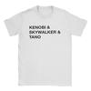 Obi-Wan Kenobi Koszulka Kosmiczna Męska Jezus Retro Kolaż Streetwear 100% Bawełna T-shirty Lato O-neck T-shirt Duże Rozmiary Top