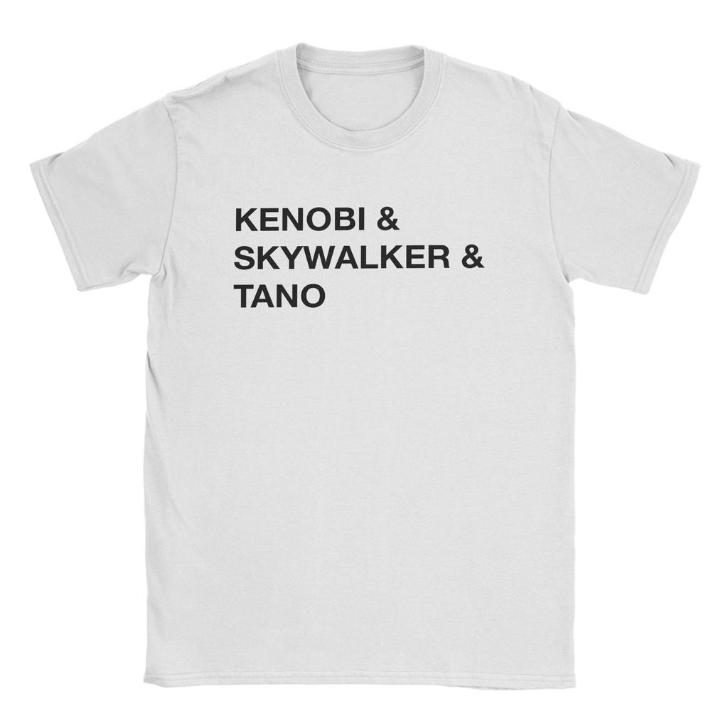 Obi-Wan Kenobi Koszulka Kosmiczna Męska Jezus Retro Kolaż Streetwear 100% Bawełna T-shirty Lato O-neck T-shirt Duże Rozmiary Top