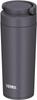 Safe Thermos Water Bottle Vacuum Insulated Mobile Tumbler with Carry Handle 420ml Metallic Gray MGY [Dishwasher Model] JOV-420