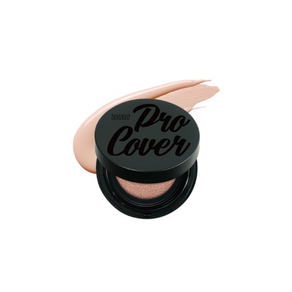 

TENZERO Pro Cover It Silk Skin Cushion SPF 50+ PA++++ 15g 1ea No.21 Cool Pink