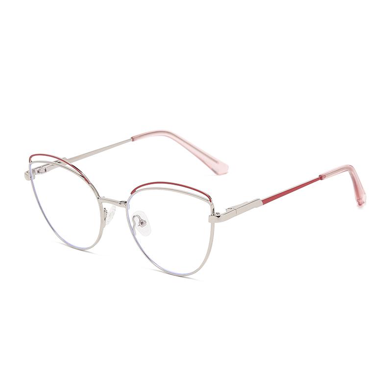 

Оправа для очков Anti-Blue Light Rays, женские очки «кошачий глаз», фирменные дизайнерские прозрачные линзы, компьютерные оптические очки