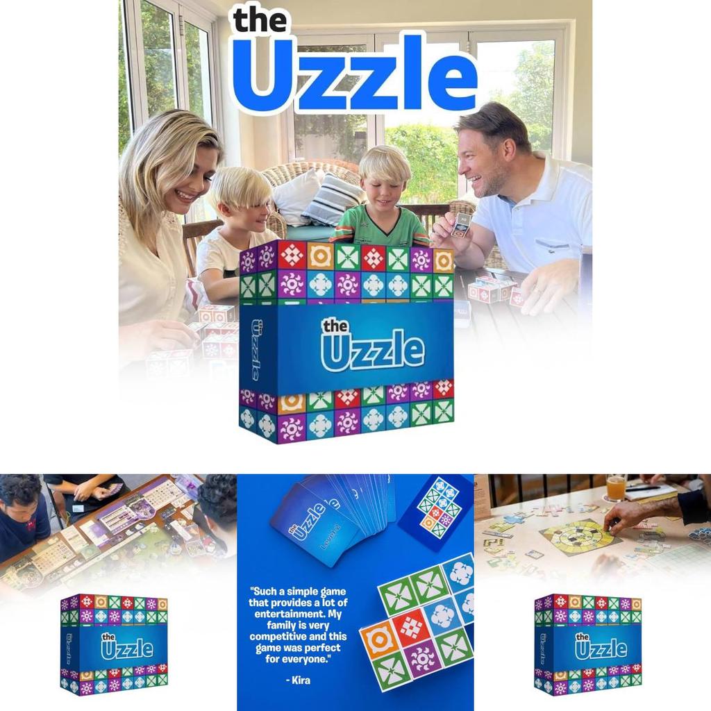 Exciting Uzzle Spatial Logic Thinking Board Game For Family Interactive Playtime