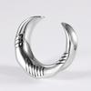 U Shape Ear Plugs Tunnels Stainless Steel Lobe Piercing Ear Cuff Gauges  Cartilage Helix Conch