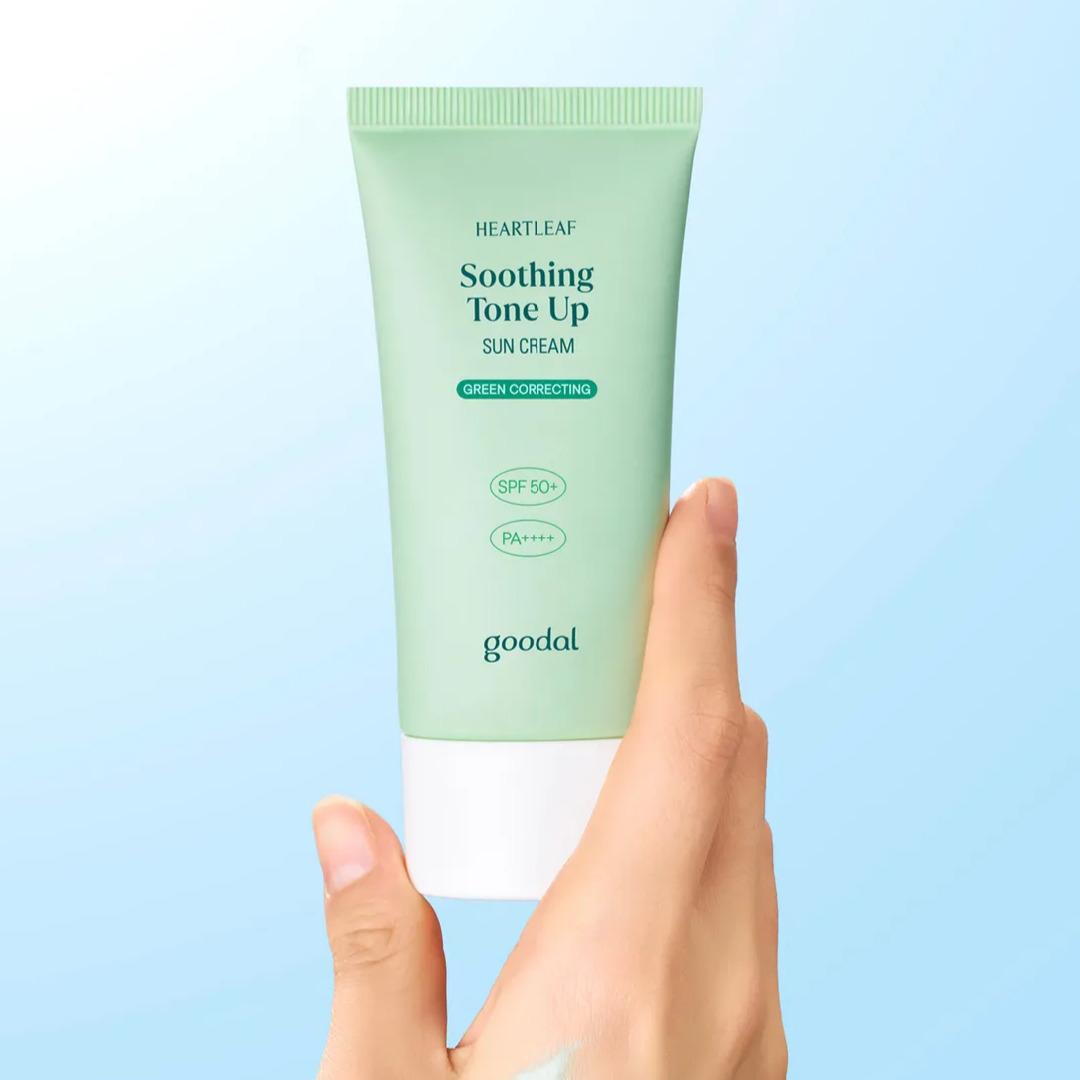 

Солнцезащитный крем Eoseongcho Calming Green Tone-Up