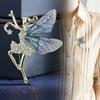 Dancing Girl Female Angel High-end Anti-exposure Fixed Accessory Brooch
