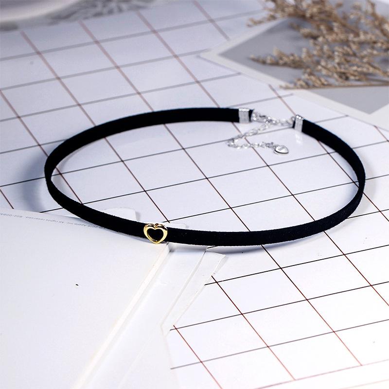 S925 Sterling Silver Heart Necklace: Short Clavicle Chain Choker Jewelry - Perfect Best Friend Christmas Gift for Women