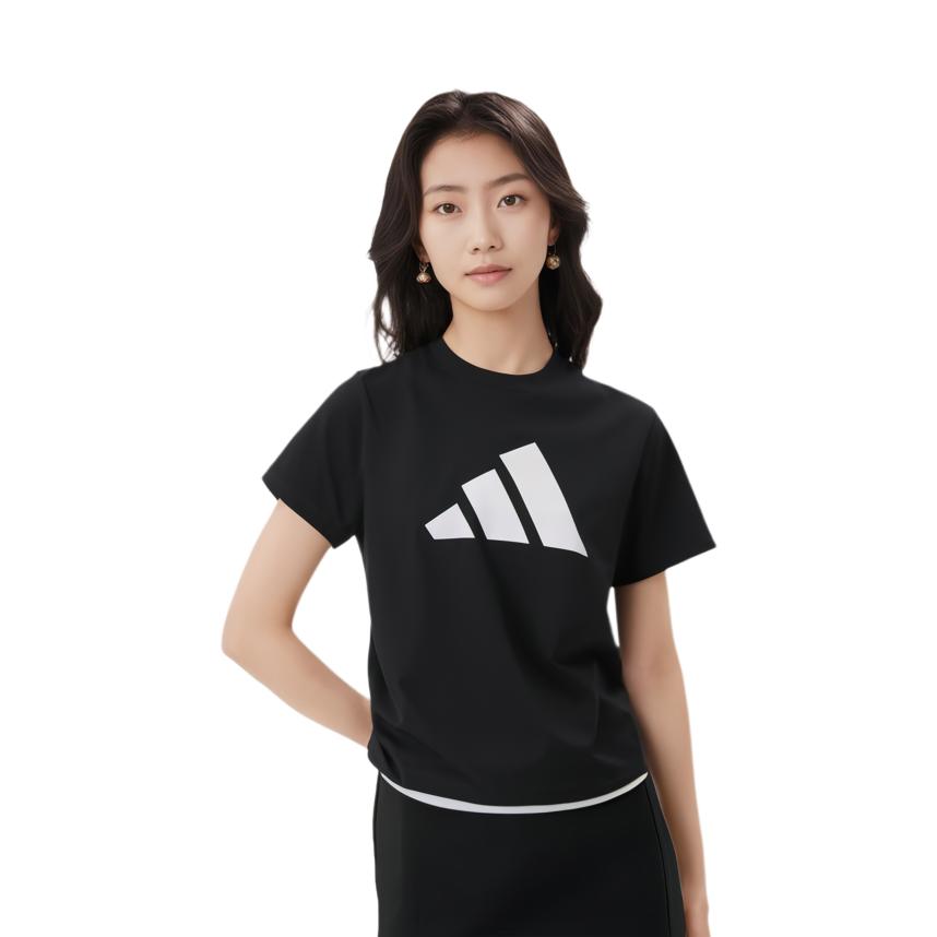 Adidas Future Icons Regular T Shirt Women's Black H24100