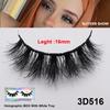 RED SIREN Strip Lashes Mink Fluffy Natural False Eyelashes 16mm 18mm Cruelty Free Reusable Wispy Mink Eyelashes Luxury Makeup