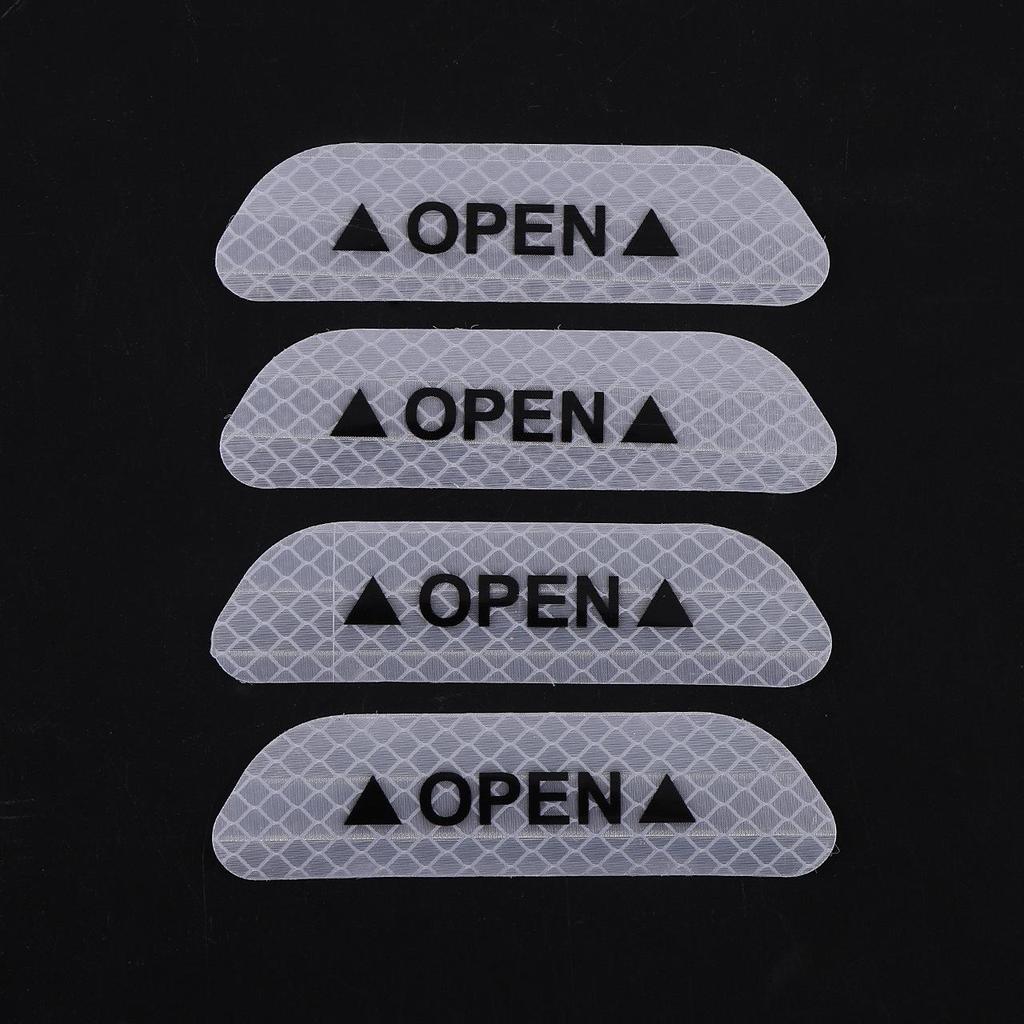 Creative Nighttime Reflective Strip for Car Doors - Safety, Anti-Collision, Anti-Scratch Warning Sticker