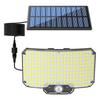 234 LED Solar Outdoor Lighting with Motion Sensor in 3 Modes 196.85 Inch Cable Suitable for Porch Courtyard Street Lighting