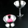 Dessert Bowl Practical Ice Cream Cups Simple Food Container Stainless Steel Material Suitable for Ice Cream Treats