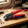 SN‑18B Professional Crimping Plier 1.11‑1.1mm² AWG11‑16 Non‑Insulated Terminal Crimper for Pin Header Electrical Connector Termi